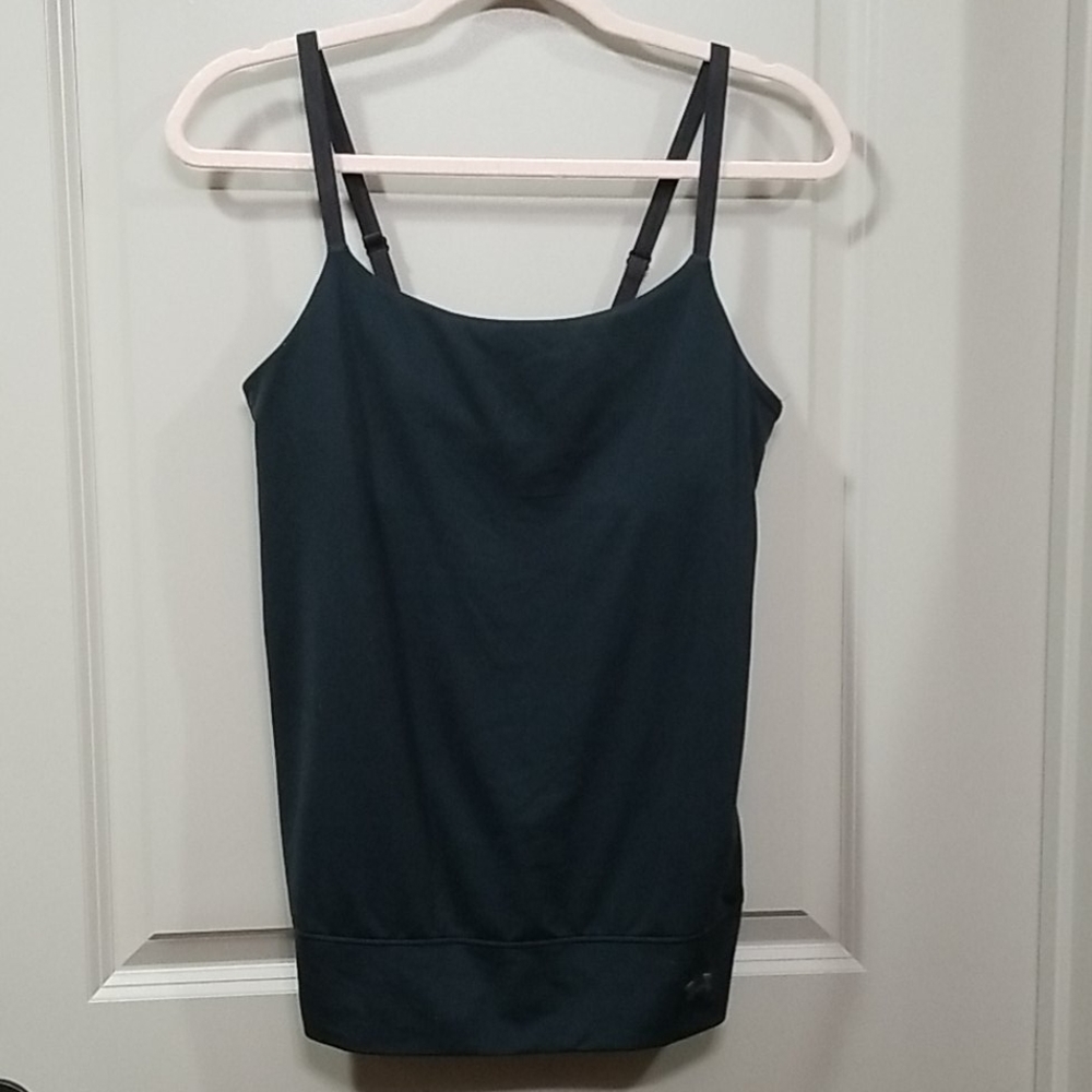 Under Armour Semi-Open Black Tank Top